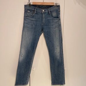 Goldsign His Jeans boyfriend distressed jeans 26